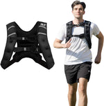 GYMAX 12lbs or 20lbs Adjustable Weight Vest for Men and Women
