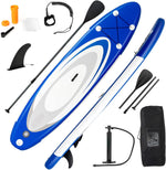 GYMAX Inflatable Stand Up Paddle Board, 6” SUP with Premium Complete Accessories