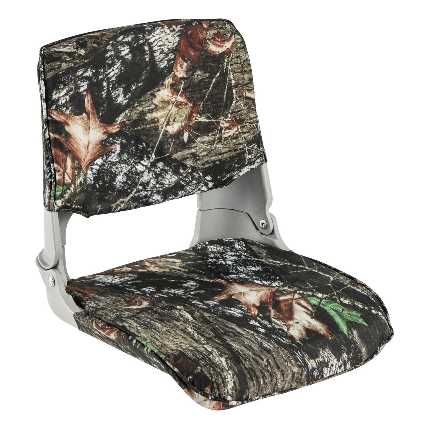 GYMAX Boat Seats, Folding Low/High Back Boat Seats with Stainless Steel Screw Included