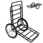 GYMAX Deer Cart 550 lbs Folding Game Carts with Double-Layer 30.5" x 39.5" x 46"