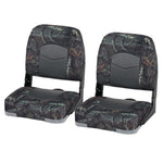 GYMAX Boat Seats Fold-Down Captain Chairs