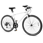 GYMAX 26 Inch Mountain Bike All-Terrain Rubber Wheels & Dual Brakes