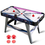GYMAX Air Hockey Table 54 Inch Arcade Style Air Hockey Game Table