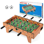 GYMAX Foosball Table, 27" Table Top Foosball with 2 Footballs
