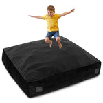 GYMAX Crash Pad for Kids Sensory 4.75FTx4.75FT/4 FTx3 FT Sensory Crash Mat