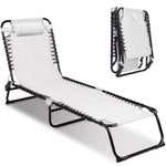 Folding Beach Chair with 3-Position Adjustable