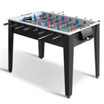 GYMAX 48” Foosball Table, Arcades Soccer Game Table for Multiplayer with 2 Balls