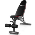 GYMAX Adjustable Weight Bench, 660lbs Strength Training Bench Press for Full Body Workout