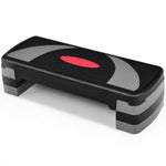 Adjustable Aerobic Stepper for Cardio Fitness & Exercise