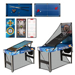 GYMAX Multi Game Table 10 in 1 Combo Game Table