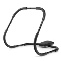 GYMAX Ab Cruncher, Abdominal Trainer Sit up Assistant Roller with Padded Headrest