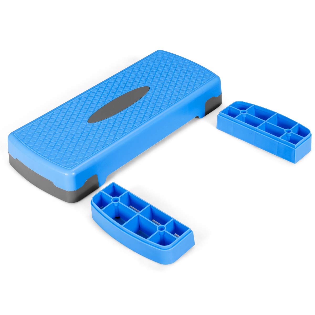GYMAX Aerobic Step Platform, 26" Exercise Workout Stepper with Non-Slip Surface