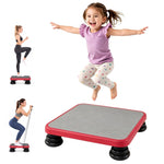 GYMAX Mini Trampoline | 330 LBS Bounce Board with Elastic Rope