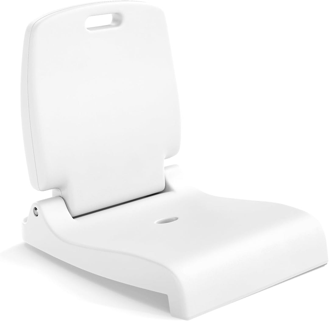 GYMAX Foldable Poolside Chairs for Edge of Pool Portable Pool Chair with Handle