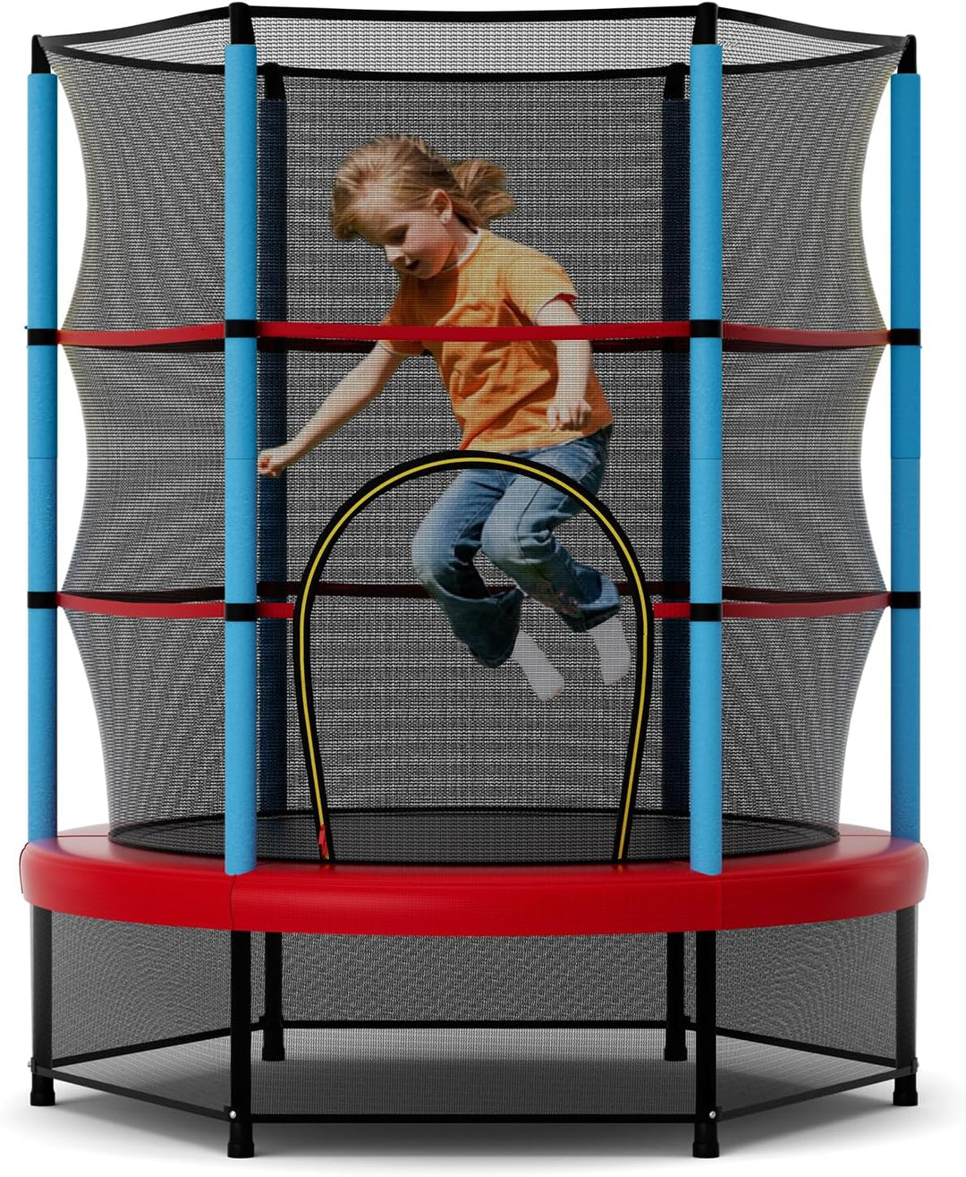 ASTM Approved Toddler Trampoline with All Round Enclosure Net