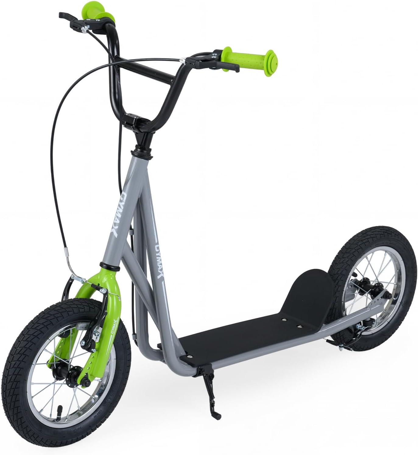 GYMAX Scooter, Kids & Adults Off-Road Scooter with 12