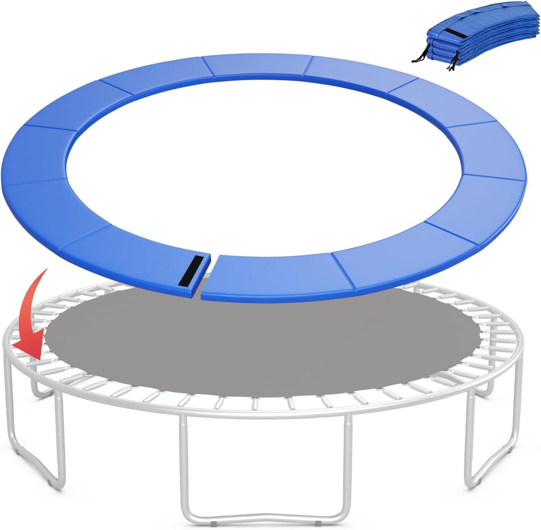 GYMAX Trampoline Spring Cover Universal 8/10/12/14/15/16FT Trampoline Pads