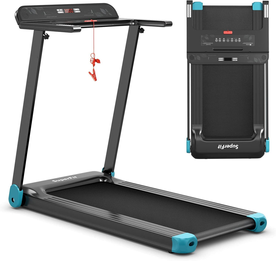 GYMAX Folding Smart APP Control Running Machine