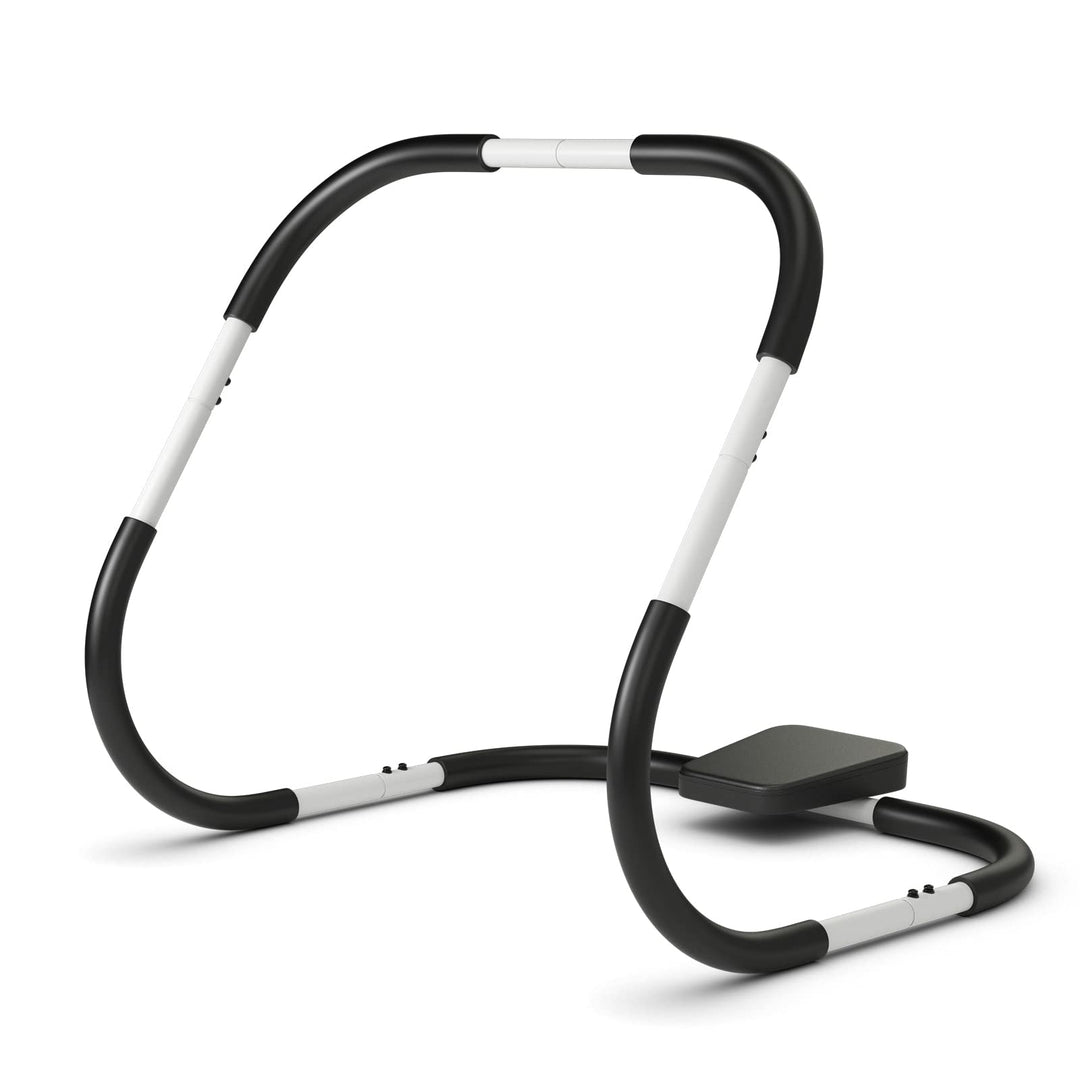 GYMAX Ab Cruncher, Abdominal Trainer Sit up Assistant Roller with Padded Headrest