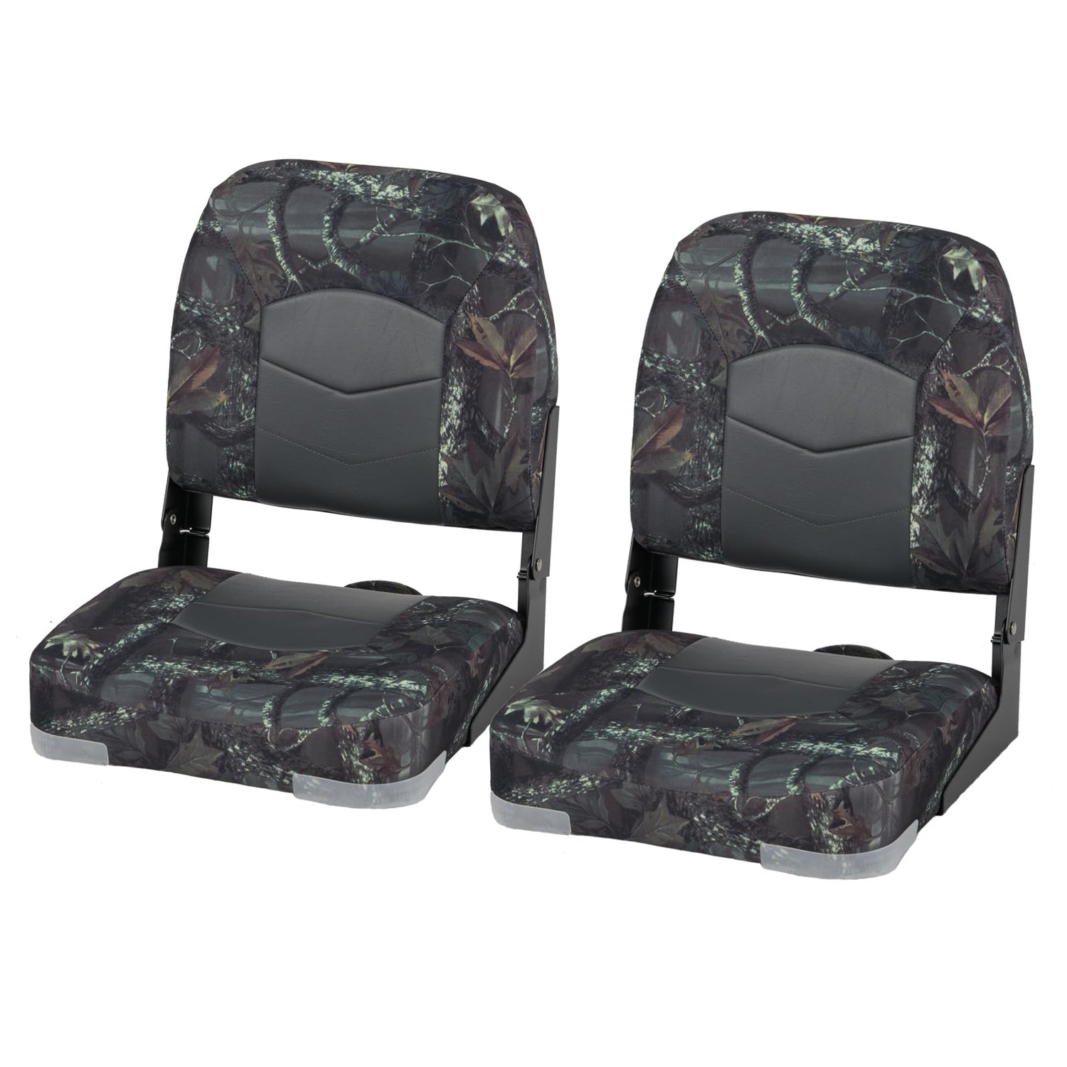 GYMAX Boat Seats Fold-Down Captain Chairs