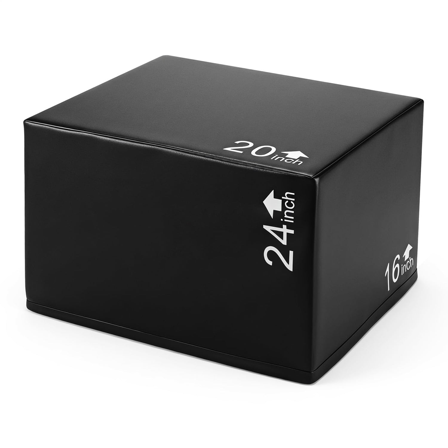 GYMAX Plyometric Jump Box High Density Foam Plyo Box ( 24 x 20 x 16 inch )