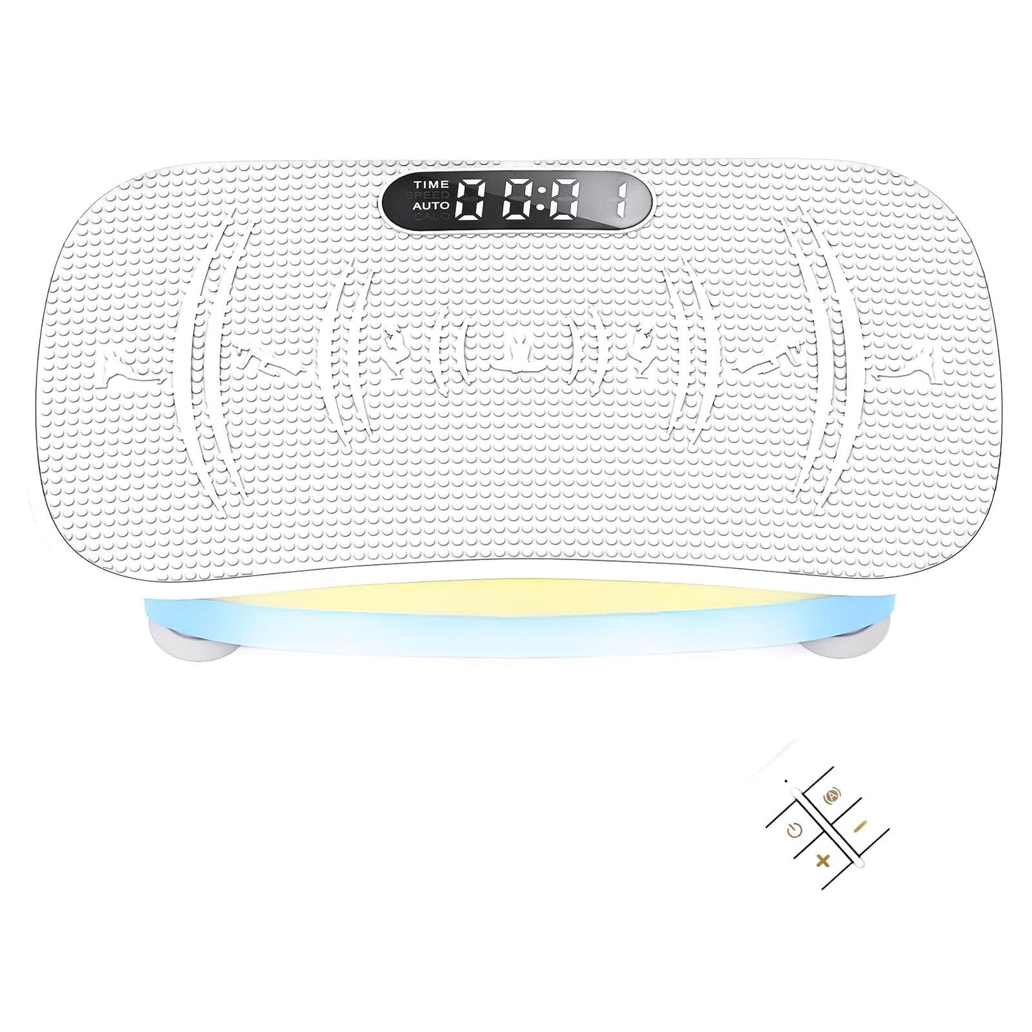 GYMAX Vibration Plate Exercise Machine Vibration Plate