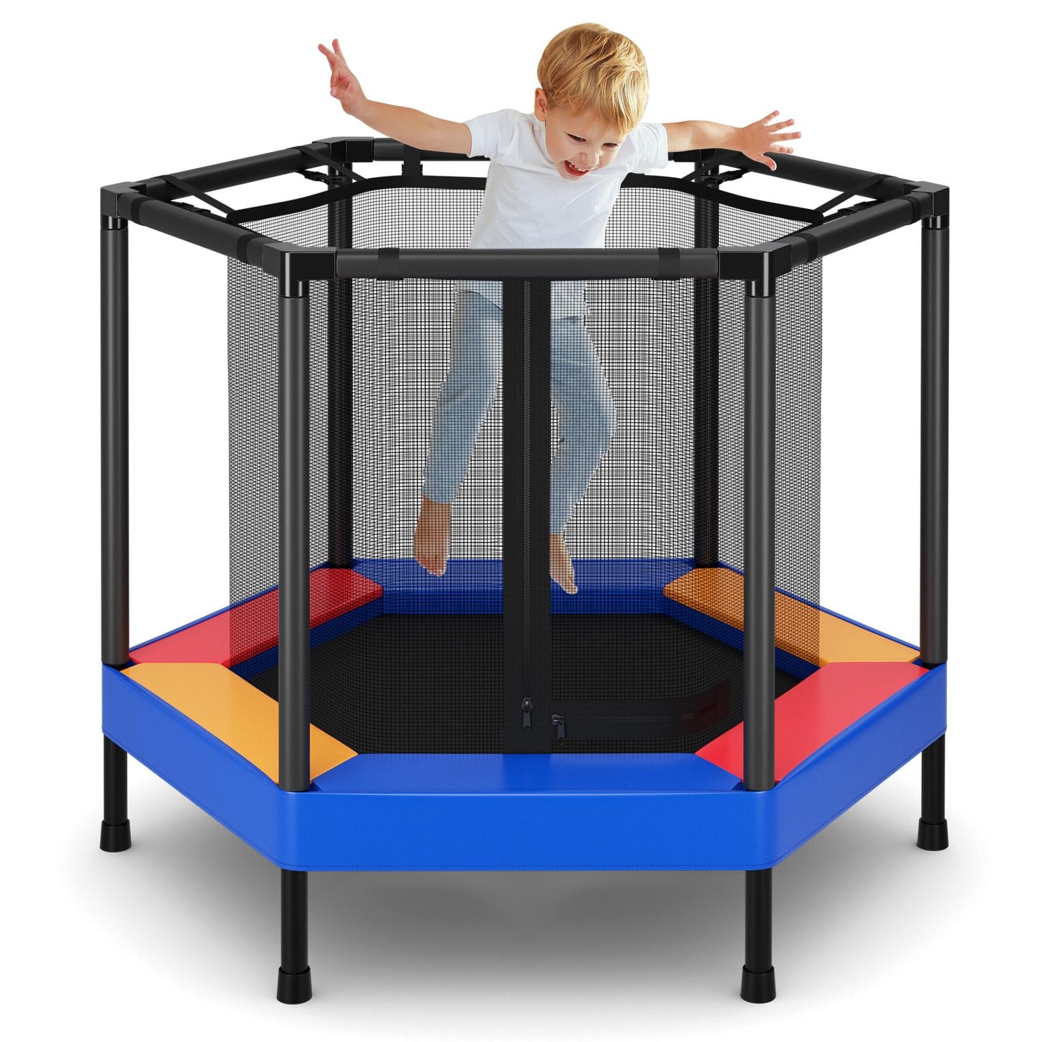 ASTM Approved Trampoline with Enclosure Net