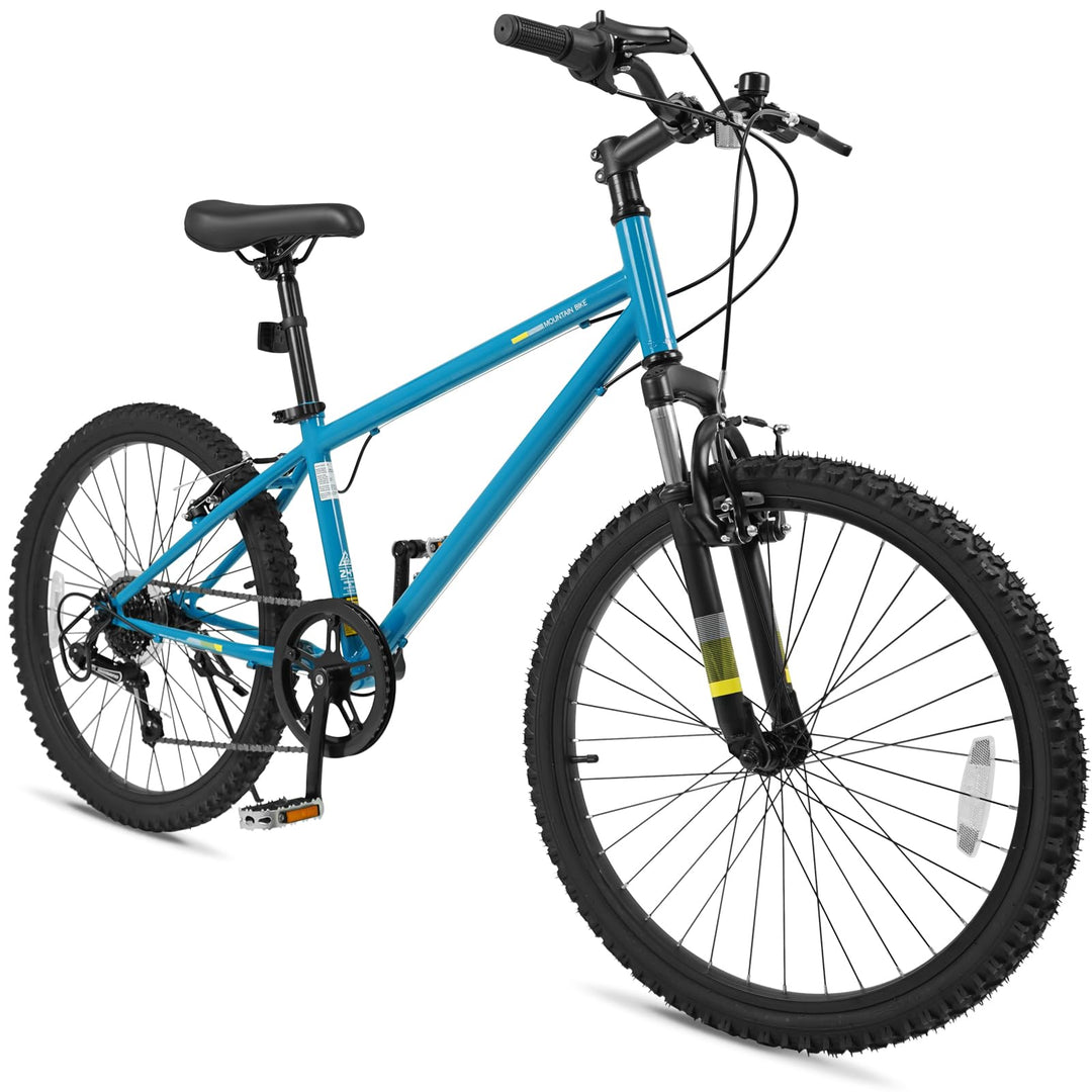 GYMAX 20 24 Inch Kids Mountain Bike Kids Bicycles for Boys Girls