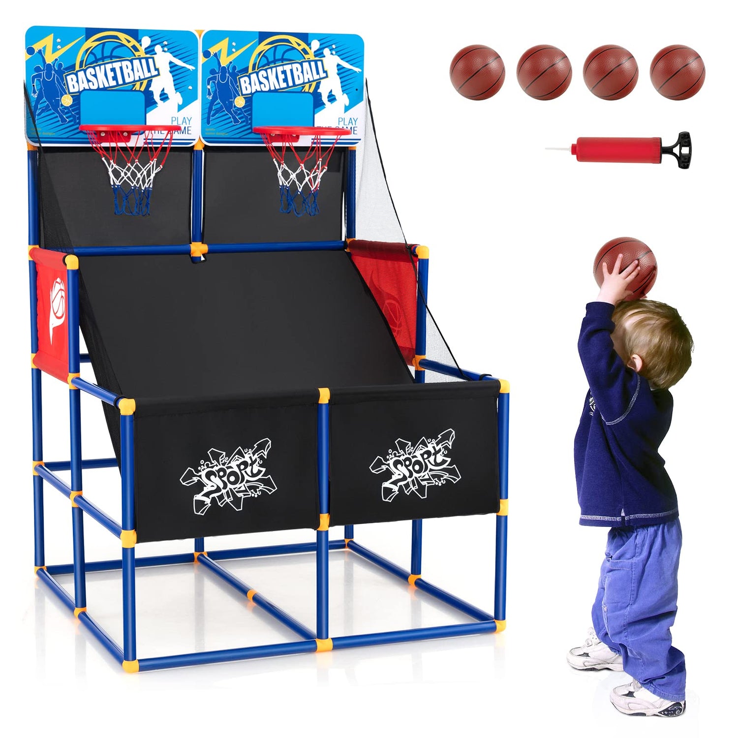 GYMAX Basketball Arcade Game Indoor
