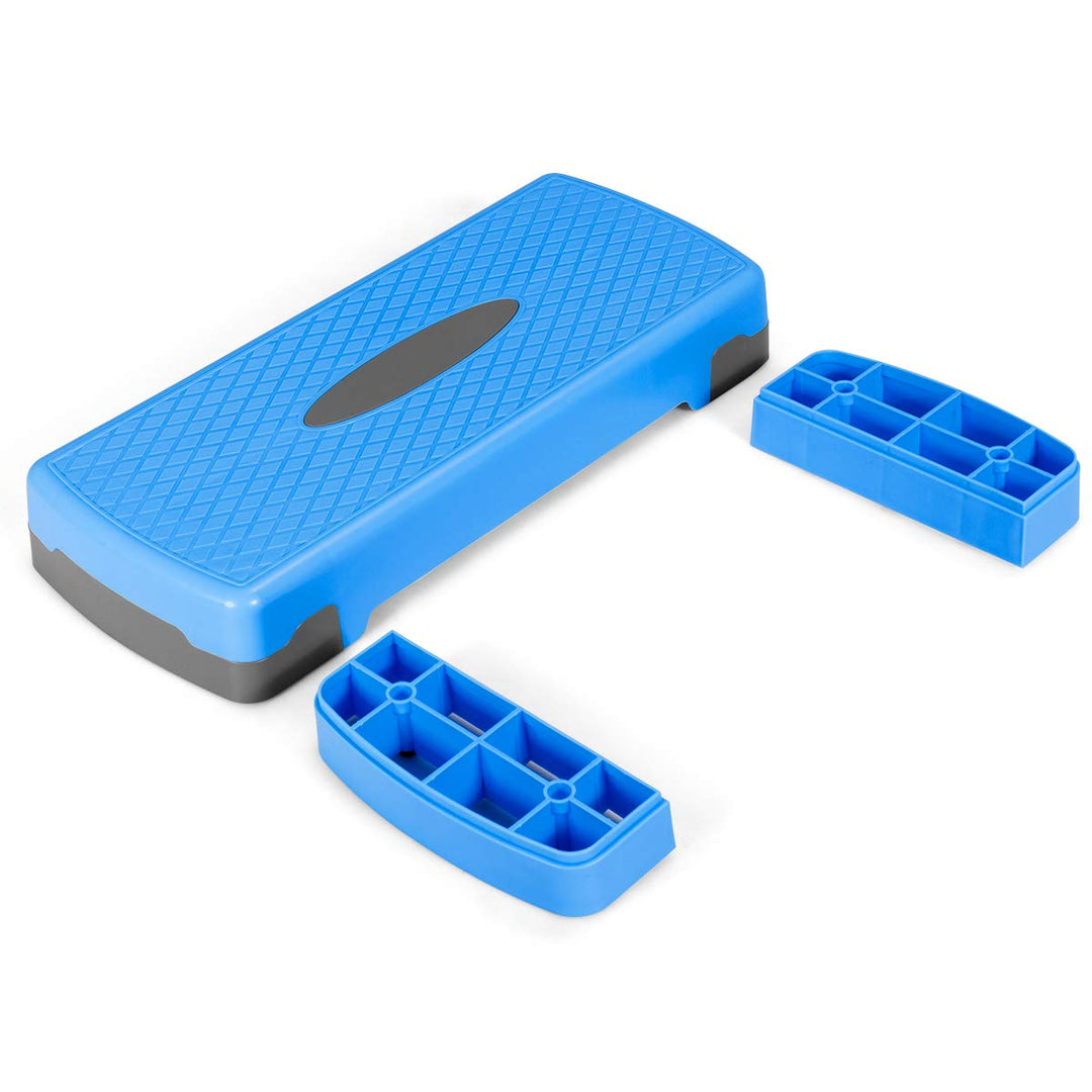 GYMAX Aerobic Step Platform, 26" Exercise Workout Stepper with Non-Slip Surface