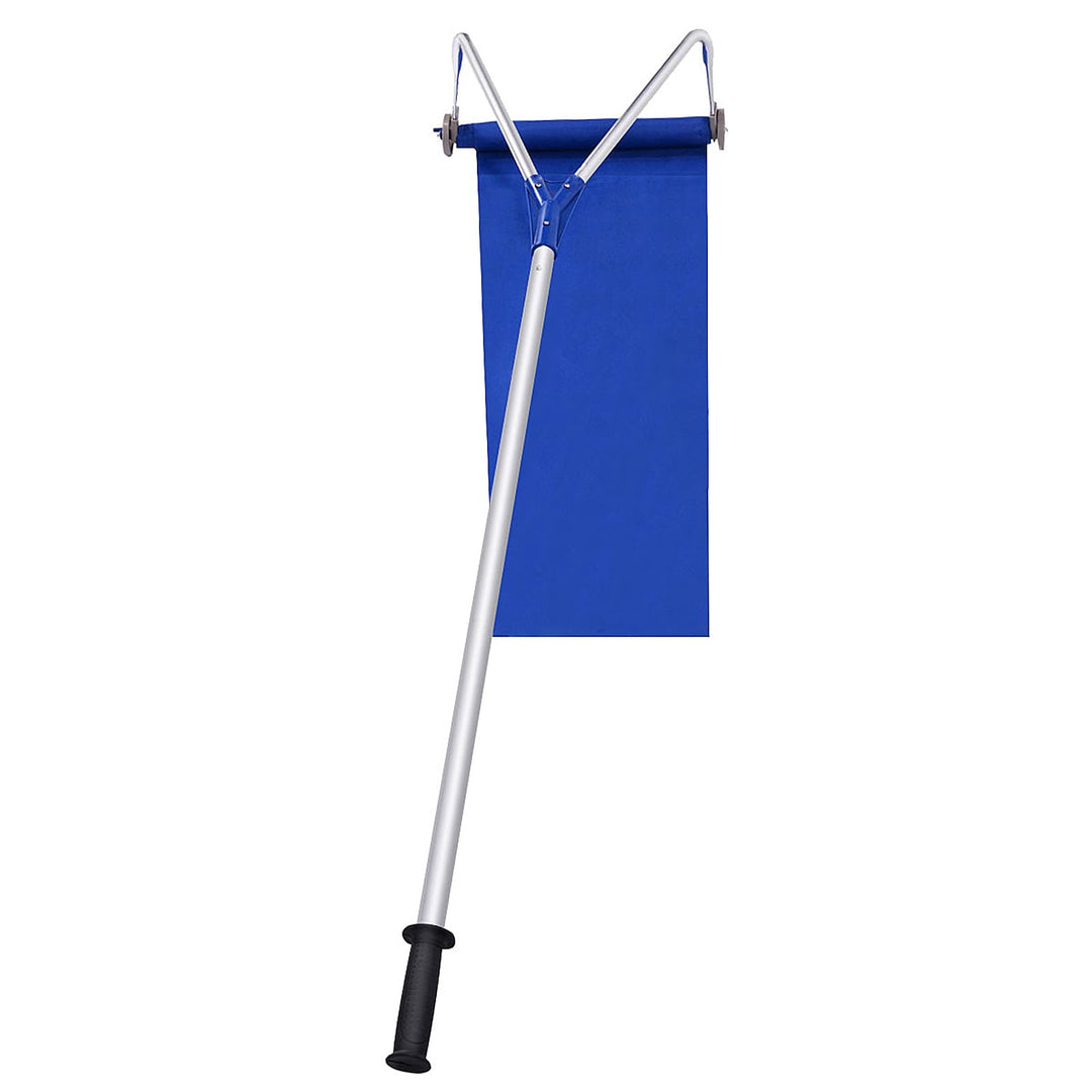 GYMAX Snow Rake for Roof Extendable Handle