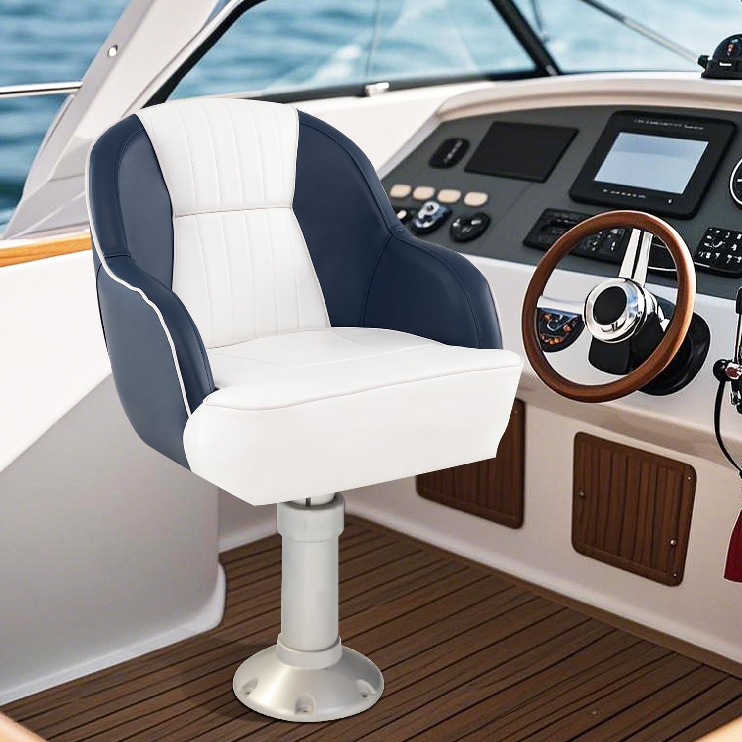 GYMAX Pontoon Captain Bucket Seat