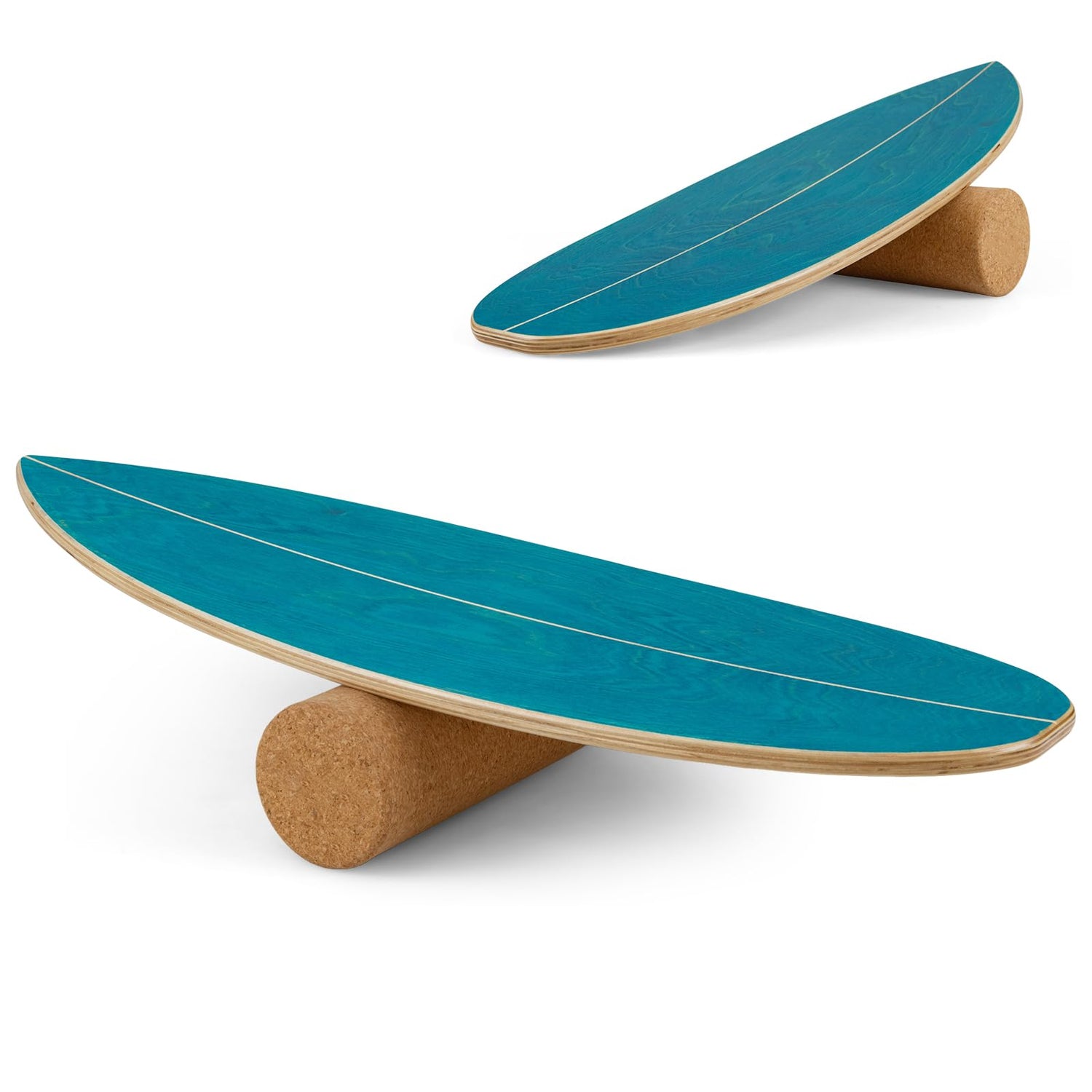 GYMAX Balance Board for Adults Wooden Exercise Balancing Stability Trainer for Improve Balance