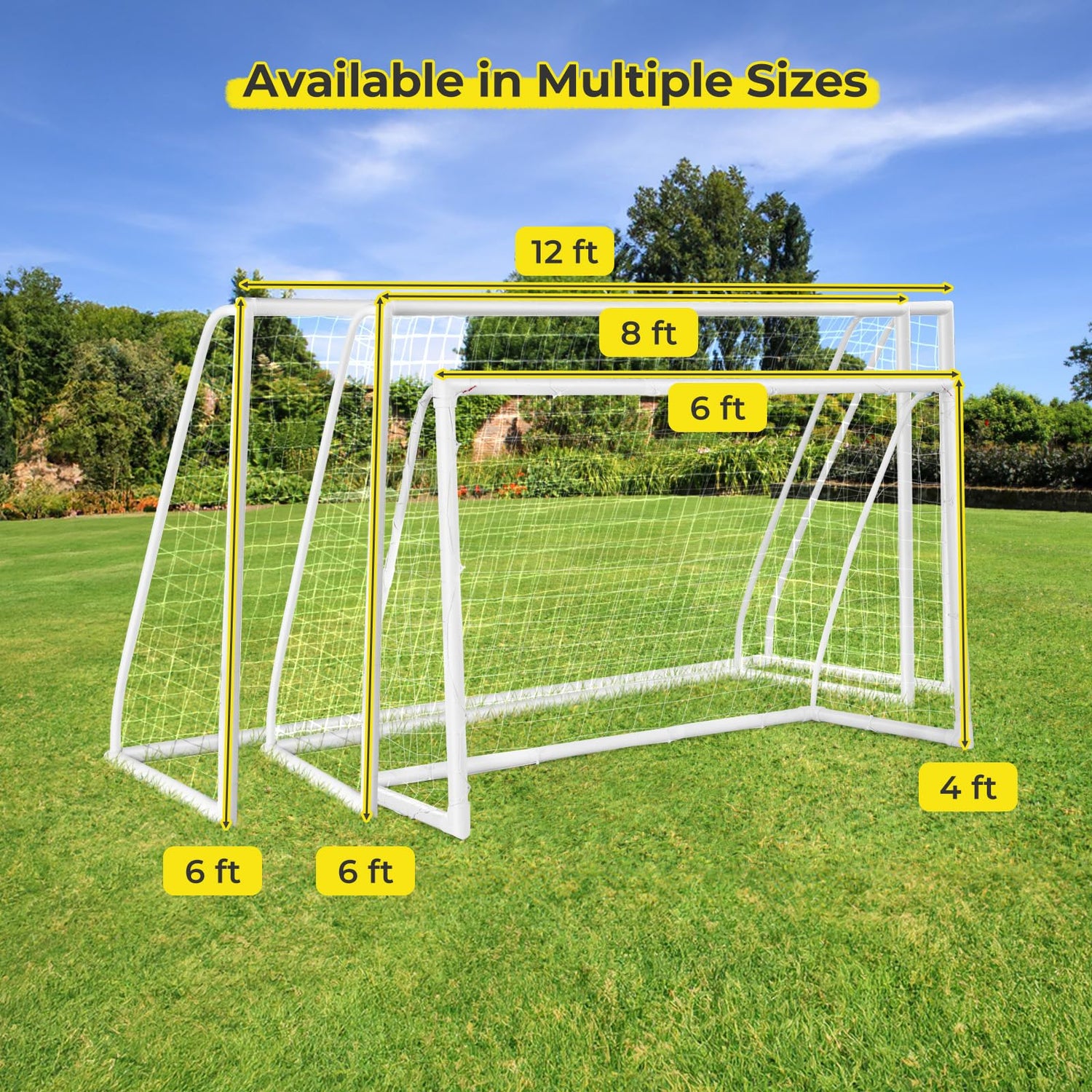 GYMAX Soccer Goalfor